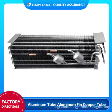 Aluminium tube condenser and Fin evaporator